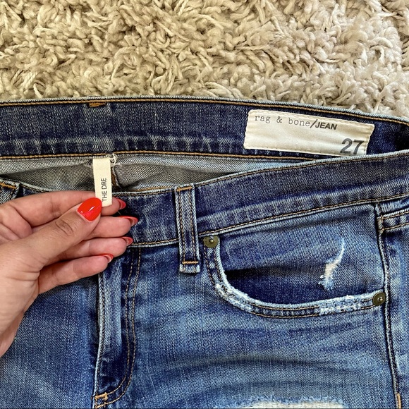 Rag & Bone The Dre Jeans in Brunswick - Picture 7 of 8